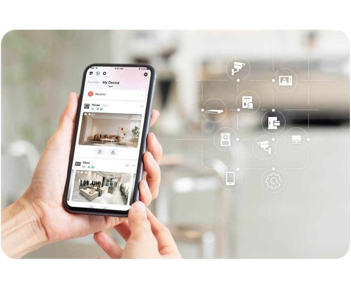HIK-CONNECT smart phone app